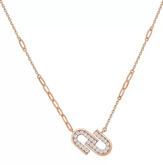 U-Link Diamond Necklace^Lee Hwa Jewellery Online