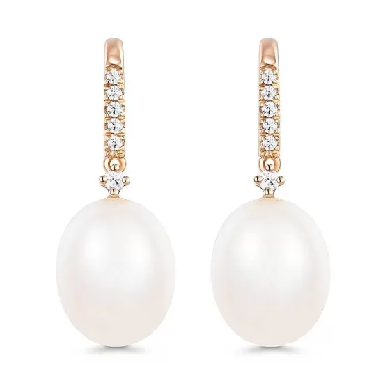 Velle Pearl Diamond Earrings^Lee Hwa Jewellery Cheap