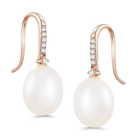 Velle Pearl Diamond Earrings^Lee Hwa Jewellery Cheap